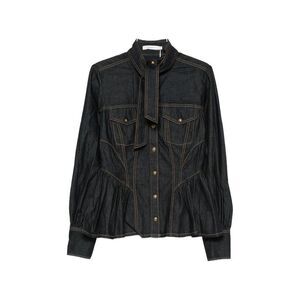 Zimmermann Women Denim Cotton Shirt